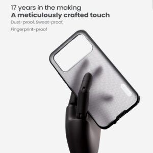 Nillkin Super Frosted PRO Back dėklas skirtas Poco F8 Ultra skaidrus juodos spalvos - Image 2