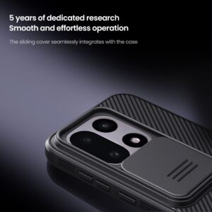 Nillkin CamShield PRO Hard dėklas skirtas OnePlus 15 juodos spalvos - Image 2