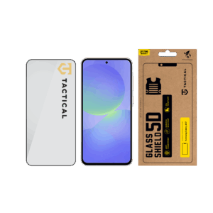 Tactical Apsauginis stiklas Shield 5D skirtas Samsung Galaxy A37 juodos spalvos - Image 2