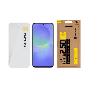 Tactical Apsauginis stiklas Shield 2.5D skirtas Samsung Galaxy A37 skaidrus - Image 2