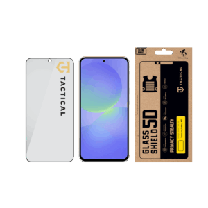 Tactical Apsauginis stiklas Shield Privacy Stealth 5D skirtas Samsung Galaxy A37 juodos spalvos - Image 2