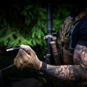 Tactical Fast Rope Aramid 2.0 kabelis USB-C/USB-C 0.3m - Image 2