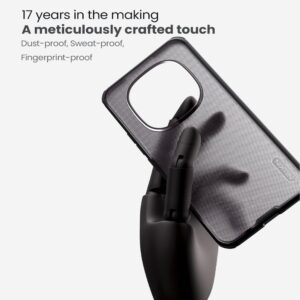 Nillkin Super Frosted PRO Back dėklas skirtas Xiaomi Redmi Note 15 Pro 5G Transparent Black - Image 2