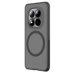 Nillkin Super Frosted PRO Magnetic Back dėklas skirtas Xiaomi Redmi Note 15 Pro 5G Transparent Black