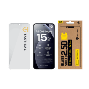 Tactical Apsauginis stiklas Shield 2.5D skirtas Xiaomi Redmi Note 15 Pro Clear - Image 2