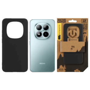 Tactical TPU dėklas skirtas Xiaomi Redmi Note 15 Pro juodos spalvos - Image 2