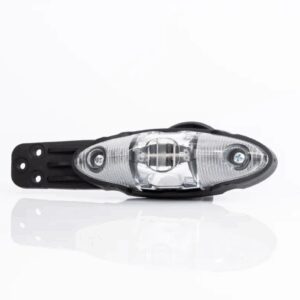 LED Gabaritų žibintas, trifunctional with a sidelight (front, side and tail), on an angle bracket, 0.5 m long cable. - Image 1