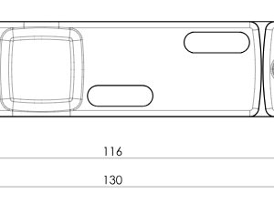 Gabaritų žibintas 1236 W45NS red NEON - Image 9