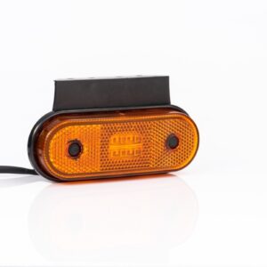 Gabaritų žibintas FT-020 LED yellow holder connector - Image 1