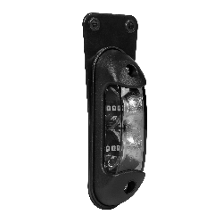 Gabaritų žibintas LD2165 GRAPHITE white-red