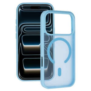 Tel Protect Aura Matte Magsafe dėklas skirtas Apple iPhone 17 mėlynos spalvos