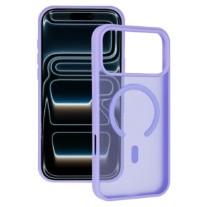 Tel Protect Aura Matte Magsafe dėklas skirtas Apple iPhone 17 Pro Max violetinės spalvos