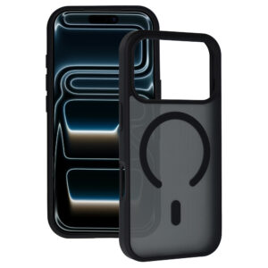 Tel Protect Aura Matte Magsafe dėklas skirtas Apple iPhone 17 Pro juodos spalvos