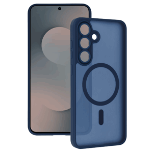 Tel Protect Aura Matte Magsafe dėklas skirtas Samsung Galaxy S25 FE mėlynos spalvos - Image 1