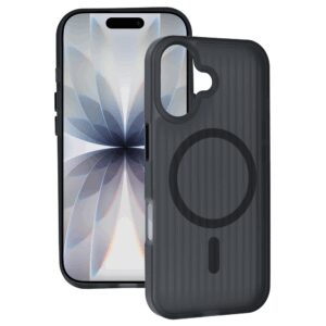 Tel Protect Twist Magsafe dėklas skirtas Apple iPhone 17 Pro juodos spalvos