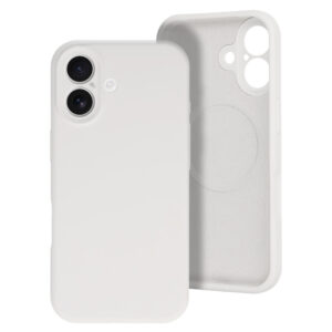 MagColor Pure dėklas skirtas Apple iPhone 17 white