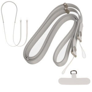 Crossbody Strap lanyard - grey