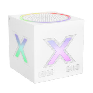 Borofone nešiojama Bluetooth kolonėlė BR101 Rubik baltos spalvos