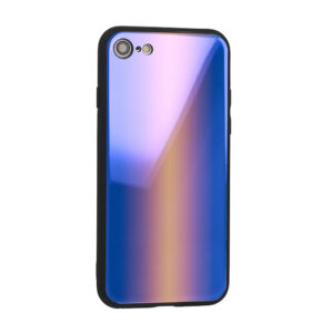 Vennus Glass Case Reflect skirtas Apple iPhone X/XS geltonos spalvos - Image 1