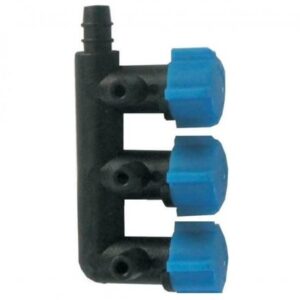 Kraniukas-šakotuvas į 3 išėjimus