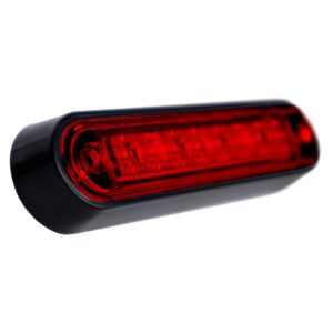Gabaritų žibintas 8xLED 1224V red - Image 2