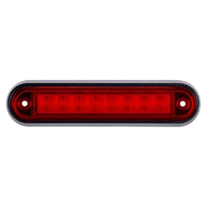 Gabaritų žibintas 8xLED 1224V red - Image 1