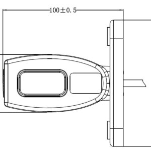 Gabaritų žibintas KMR8 LED 100mm 1224V - Image 4