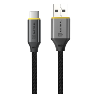 Tactical Fast Rope Aramid 2.0 kabelis USB-A/USB-C 1m