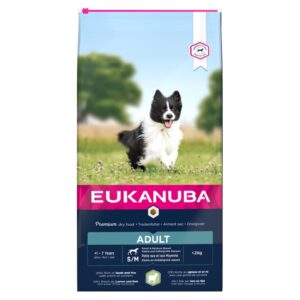 Eukanuba Mini & Medium Adult (ėriena ir ryžiai) 2,5kg
