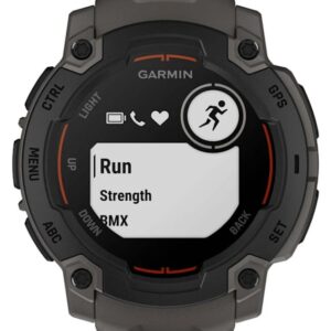 Garmin Instinct E 2,29 cm (0.9") MIP 45 mm Skaitmeninis 176 x 176 pikseliai Juoda GPS (palydovinis) - Image 2