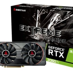 BIOSTAR GeForce RTX 3060 Ti 8GB (N3606TM82) vaizdo plokštė