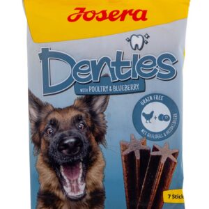 JOSERA Denties Poultry with blueberries - skanėstas šunims - 180g