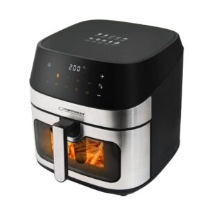 Esperanza EKA005 Keptuvė be riebalų 8L, 1600W Inox - Image 2