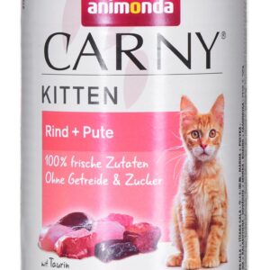 ANIMONDA Carny Kitten Beef Turkey - drėgno kačių ėdalo - 400 g