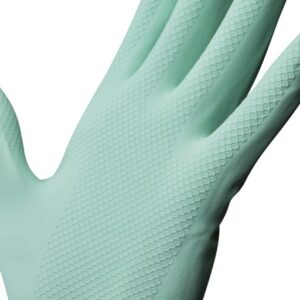 Vileda Extra Sensation Buitinės pirštinės Žalia Medvilnė, Lateksas 1 vnt - Image 3