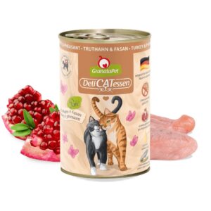 Granatapet DeliCatessen Kalakutiena ir fazanas – šlapias kačių maistas 400 g - Image 2