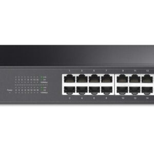 Mercusys MS116GS tinklo komutatorius Juoda