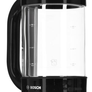 Bosch TWK70B03 elektrinis virdulys 1,7 L 2400 W Juoda, Permatomas - Image 3