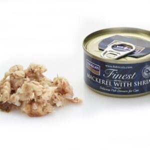 FISH4CATS Mackerel with shrimp - šlapias kačių maistas - 70g - Image 2