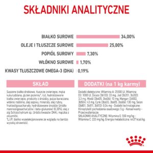 Royal Canin Mother & Babycat sausas kačių maistas 4 kg Suaugusių Paukštiena - Image 3