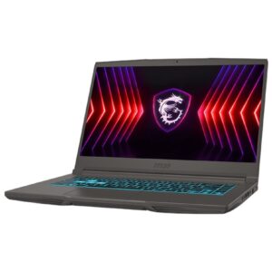 MSI Thin 15 B13UC-3404XPL i5-13420H 15,6 colių FHD 144 Hz IPS lygio 16 GB 3200 SSD512 RTX 3050 4 GB NoOS