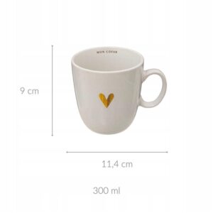 Puodelis, balta, 0.3 l - Image 2