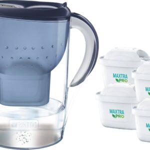 „Brita Marella XL“ ąsotis + 4 „Maxtra“ kasetės mėlyna
