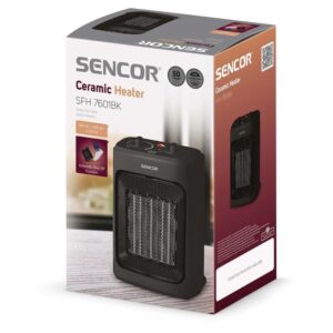 Keraminis šildytuvas Sencor SFH 7601BK, 2 kW - Image 2