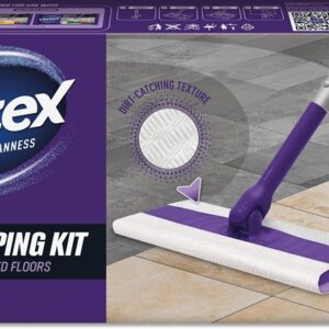 Grindų valymo rinkinys Vortex su 5 šluostėmis