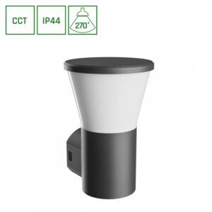 Pastatomas lauko šviestuvas 6W GU10 CCT 450lm IP44 juodas - Image 2