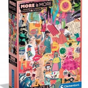 Dėlionė More Is More Fashion Design 37071 70x50 cm, 1000 vnt