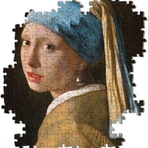 Dėlionė Clementoni Girl with a Pearl Earrig 37x28cm 1000 vnt - Image 3