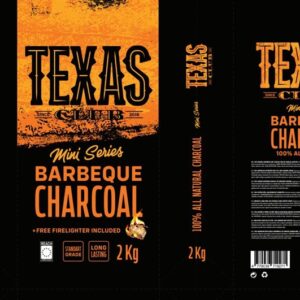 Medžio anglis „Texas Club“ ANGL2NEW, 2 kg - Image 2