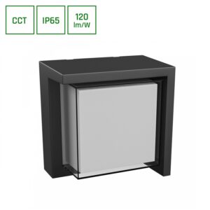 Sieninis lauko šviestuvas 10W, LED, CCT, 1200lm, IP65